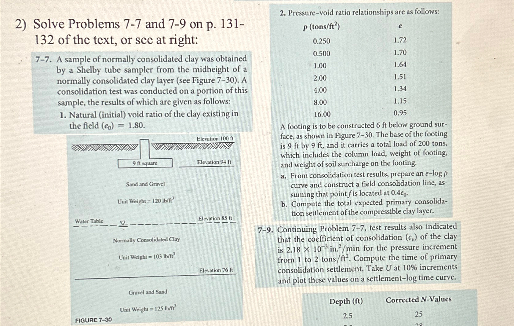 Please solve and show all work for 7 - 7 and 7 - 9