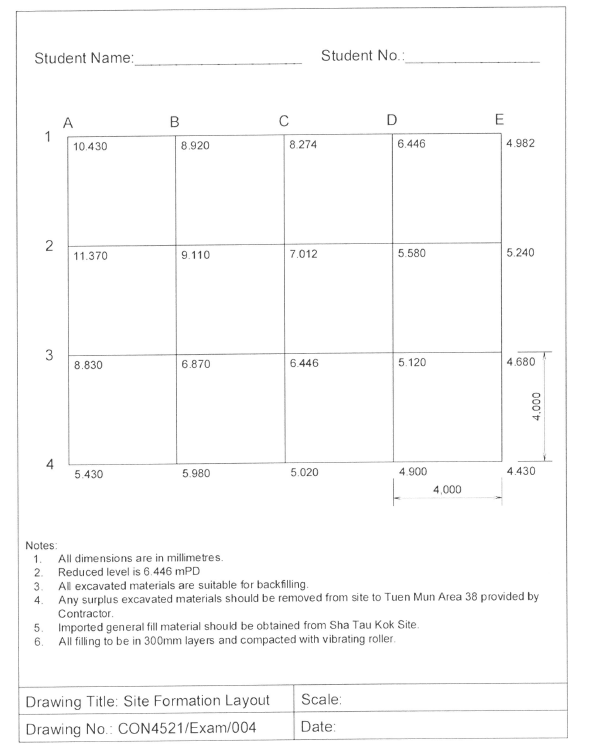 Q . 2 With reference to Drawing No . : CON 4 5 2