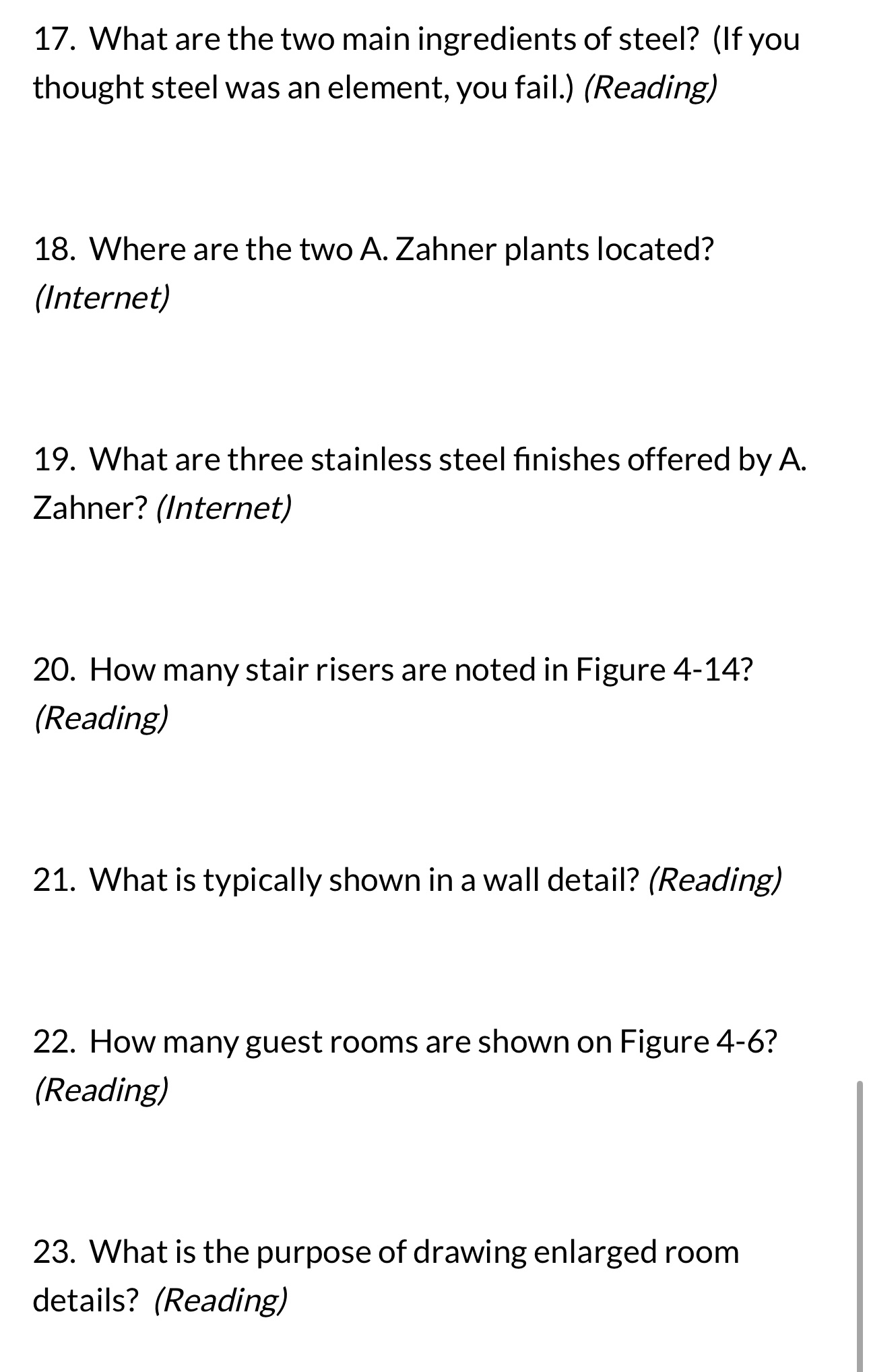 What are the two main ingredients of steel? ( If