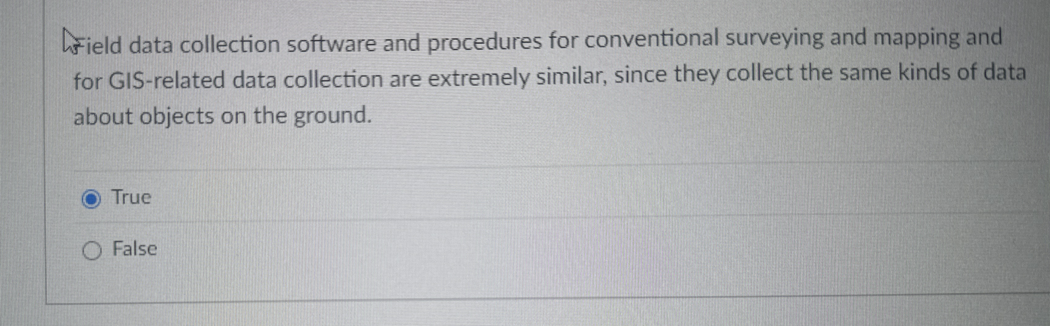 ield data collection software and procedures for