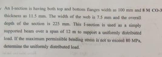 An l - section is having both top and bottom