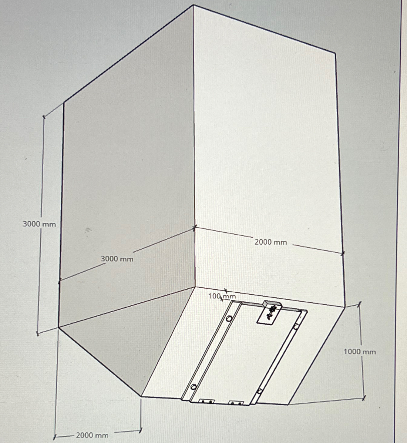 A water treatment plant stores chloride ( assumed