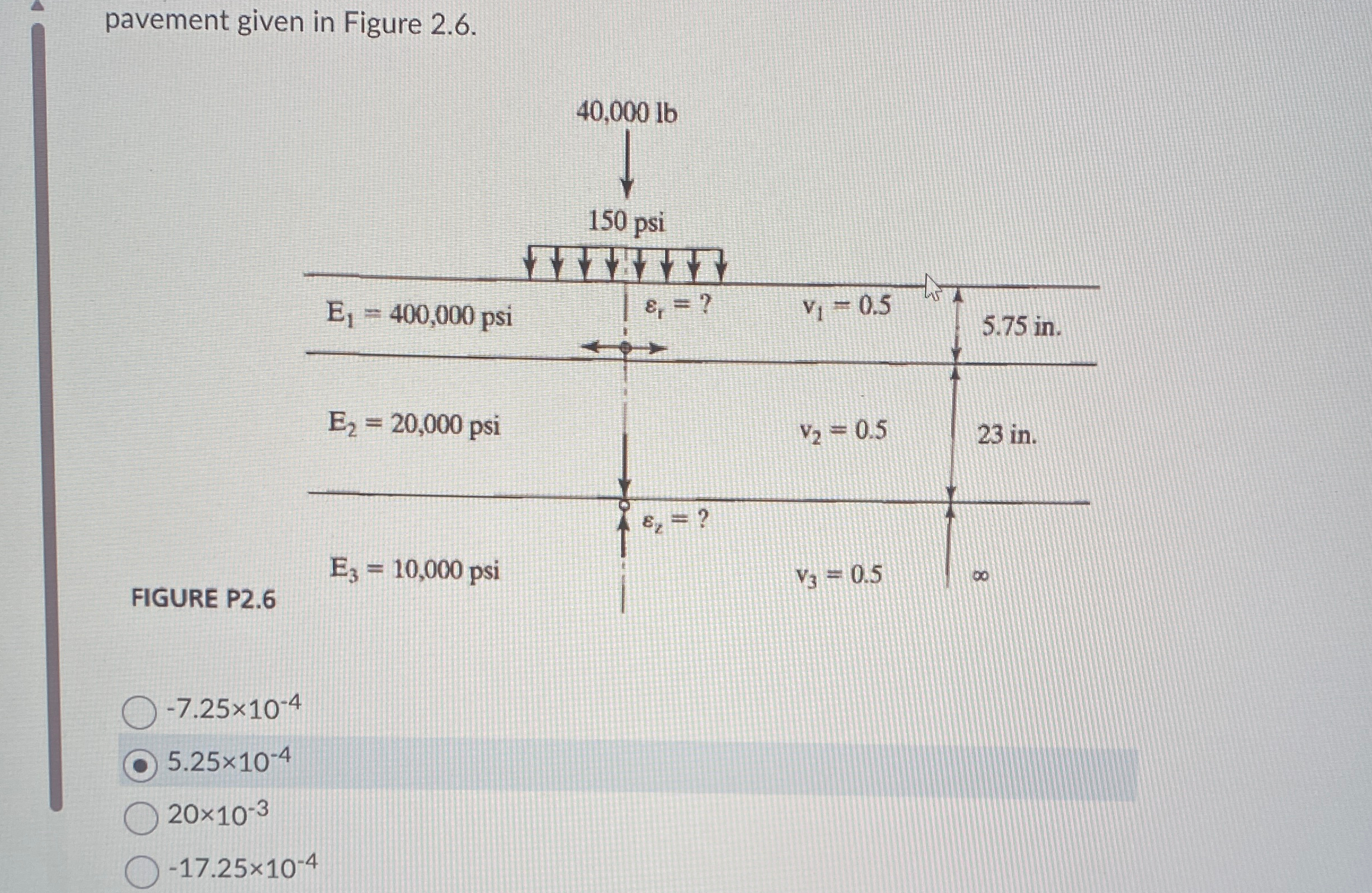 pavement given in Figure 2 . 6 . FIGURE - 7 . 2 5