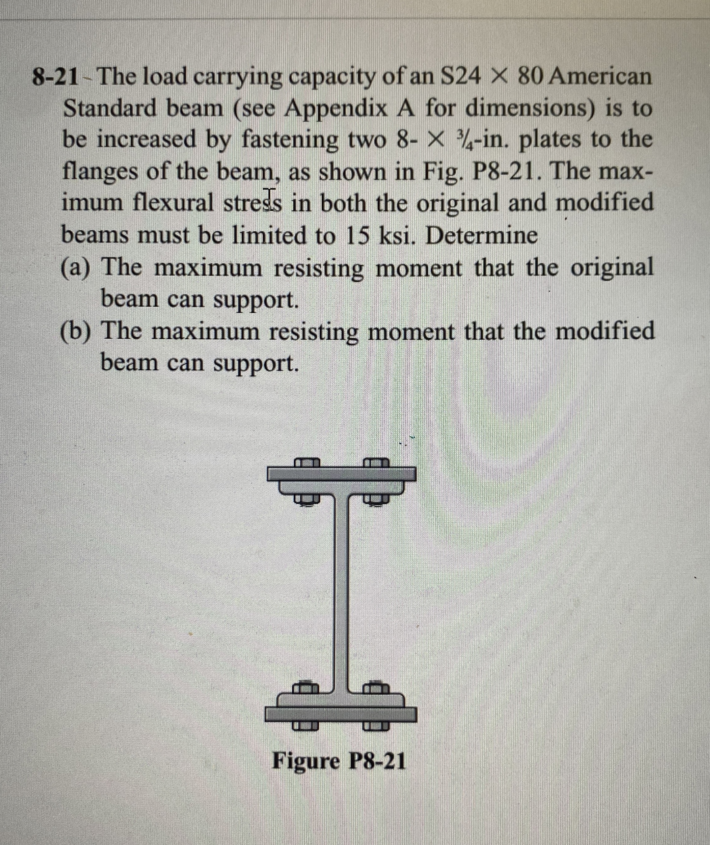 8 - 2 1 - The load carrying capacity of an S 2 4