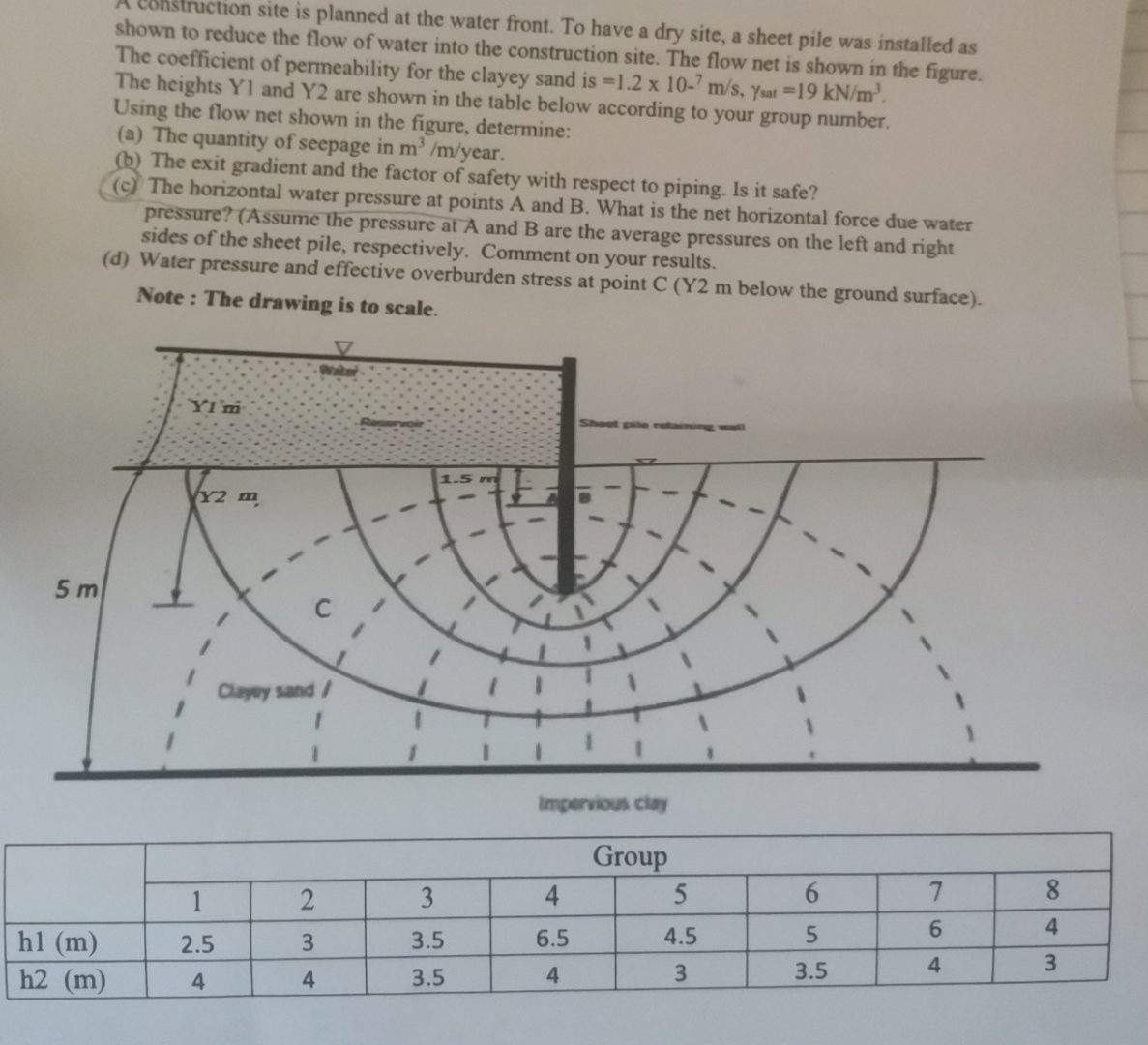Explain how to solve For group 6 she pile was