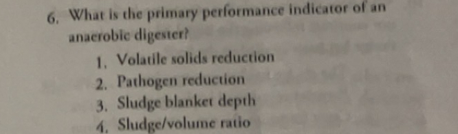 What is the primary performance indicator of an