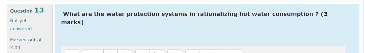 What are the water protection systems in