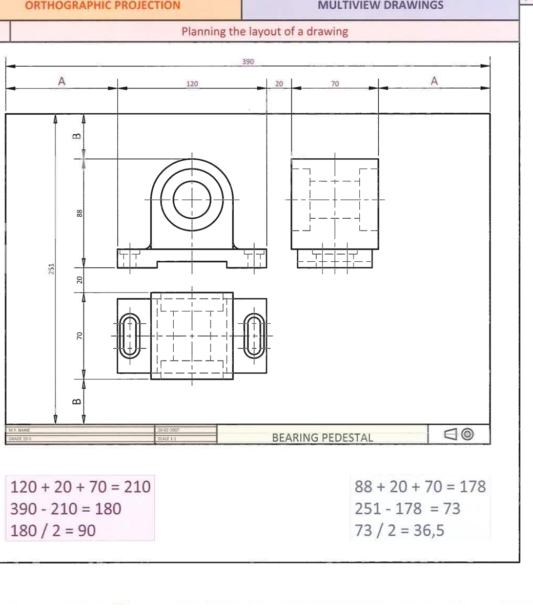 ORTHOGRAPHIC PROJECTION MULTIVIEW DRAWINGS 1 2 0