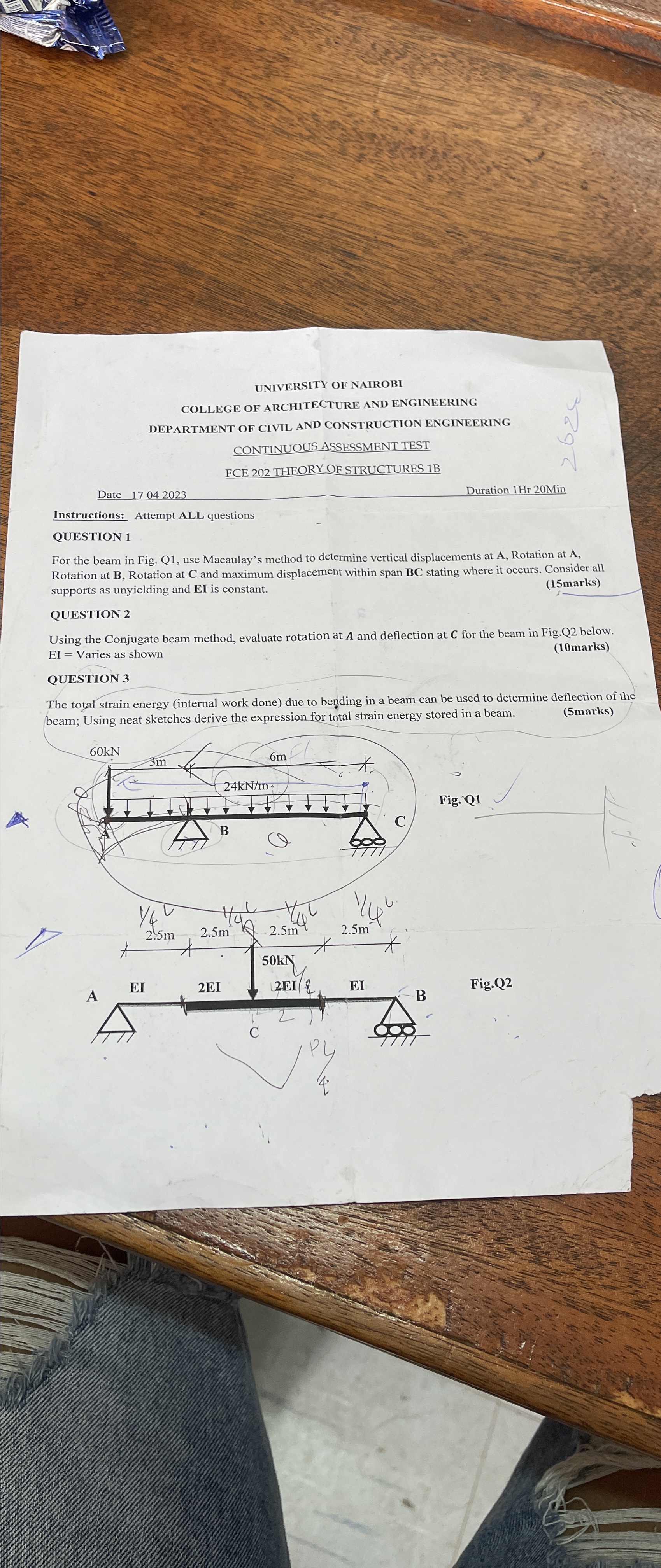 UNIVERSITY OF NAIROBI COLLEGE OF ARCHITECTURE AND