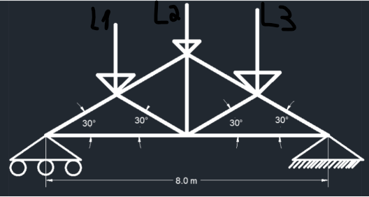 Pin jointed frames structures, using method of