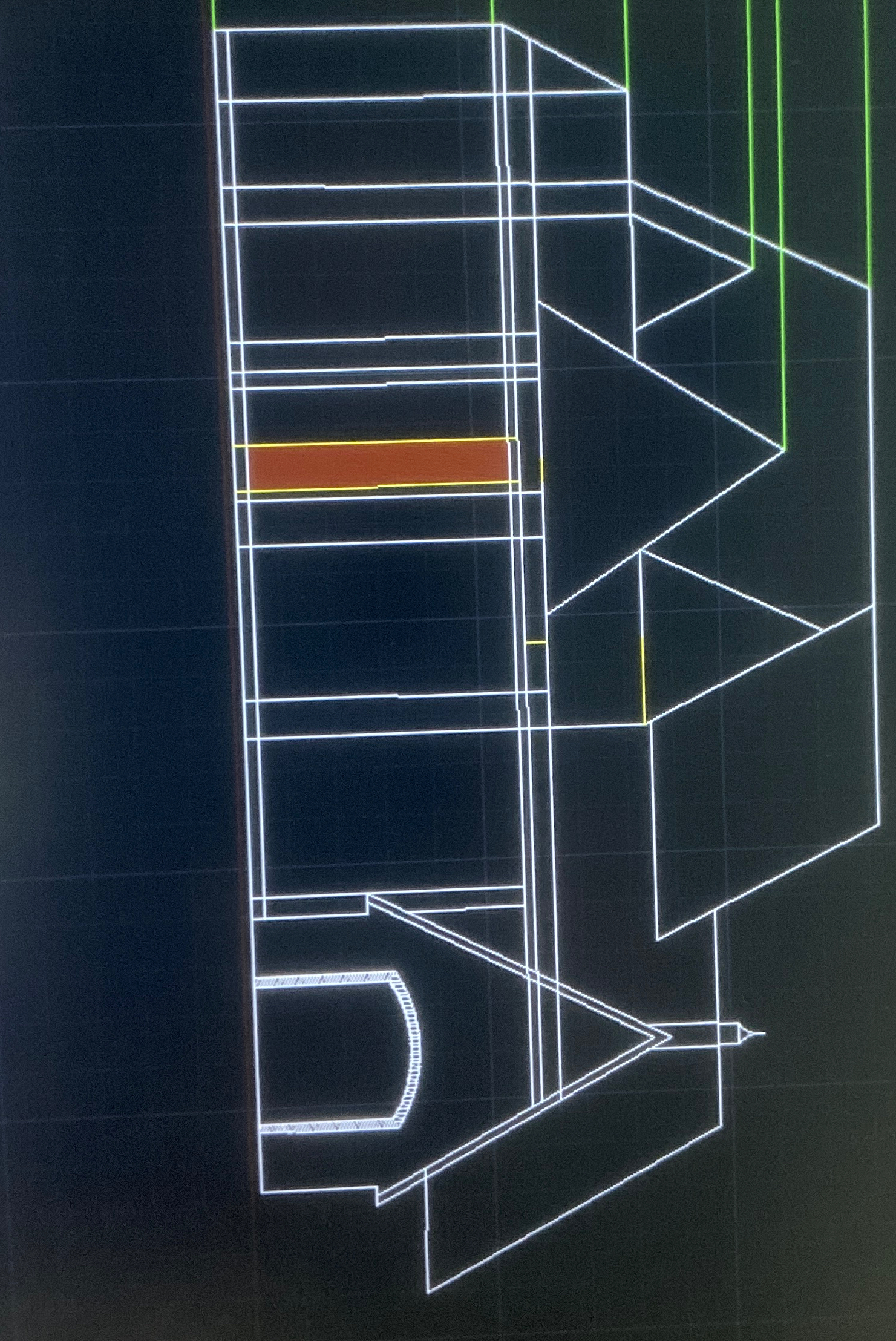 Eluavation side view