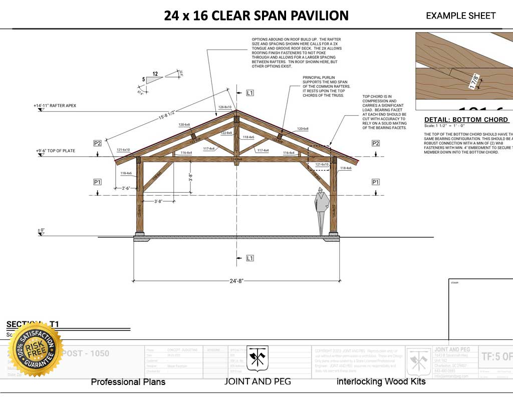 TIMBER FRAME DETAILS This is a detail sheet