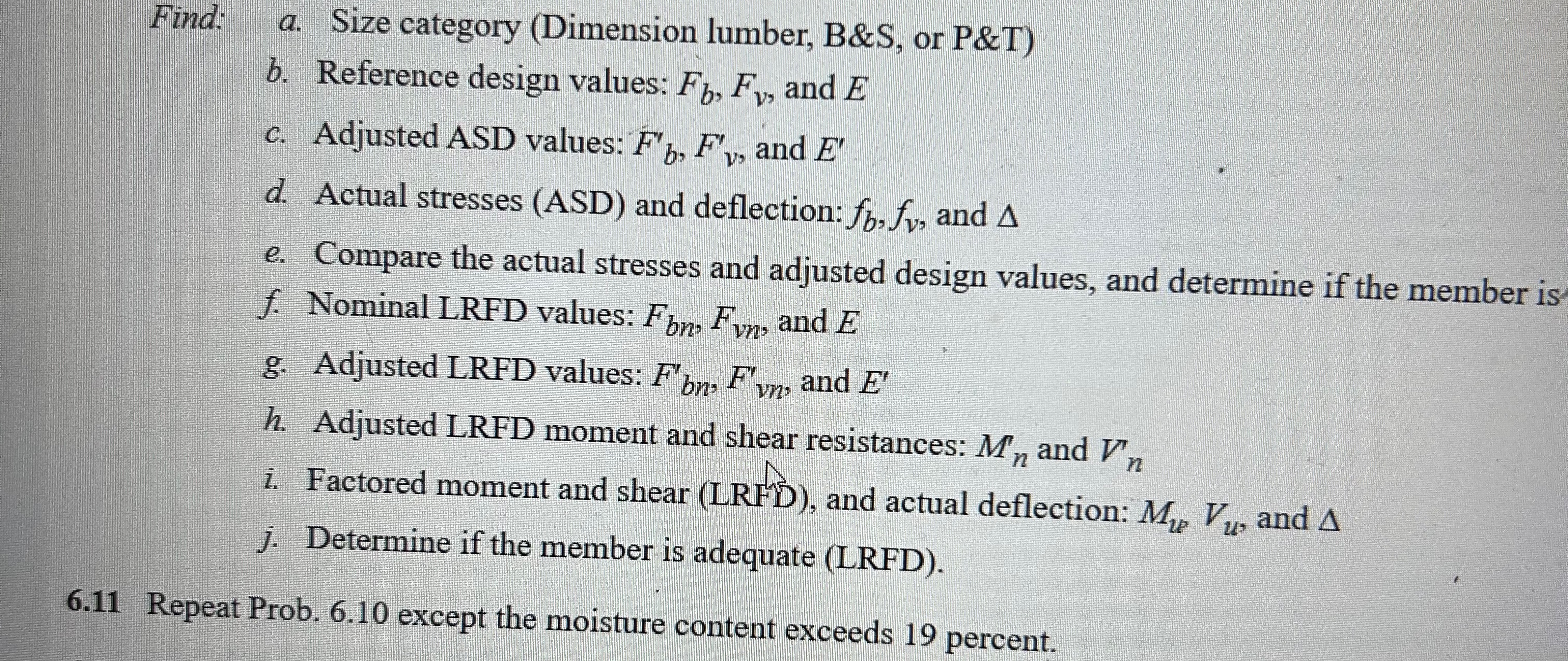 6 . 1 1 Repeat 6 . 1 0 except the moisture