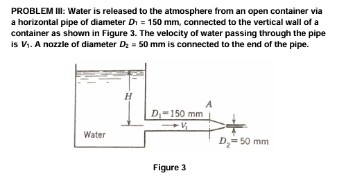 Q 1 ) If the pressure at Point A is equal to 2 5