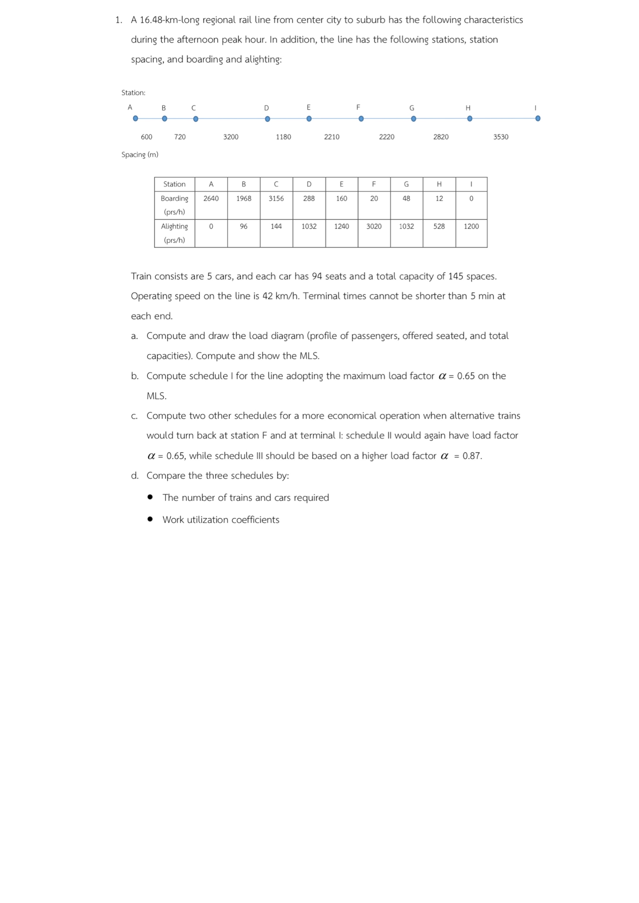 A 1 6 . 4 8 - k m - long regional rail line from