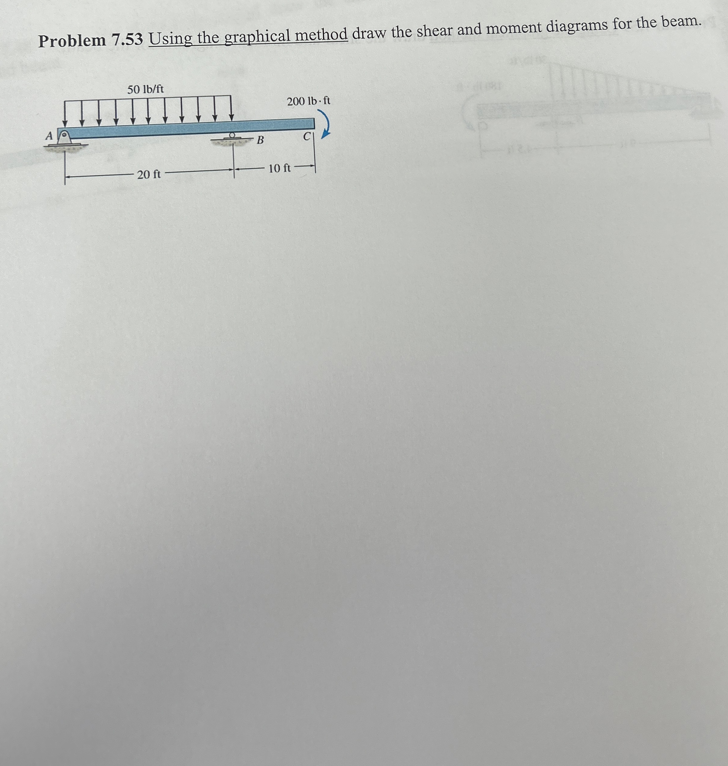 Problem 7 . 5 3 Using the graphical method draw