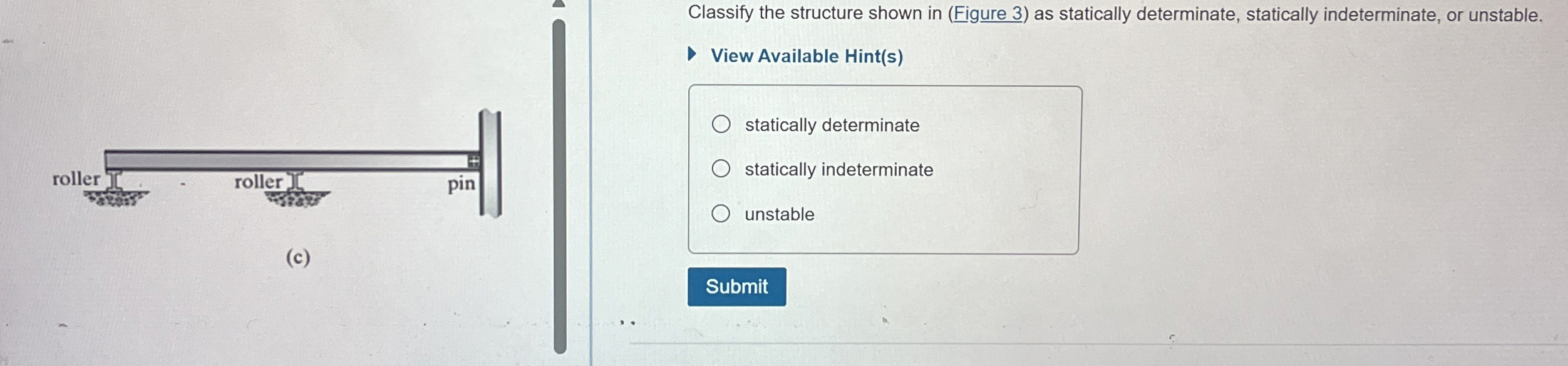 Classify the structure shown in ( Figure 3 ) as