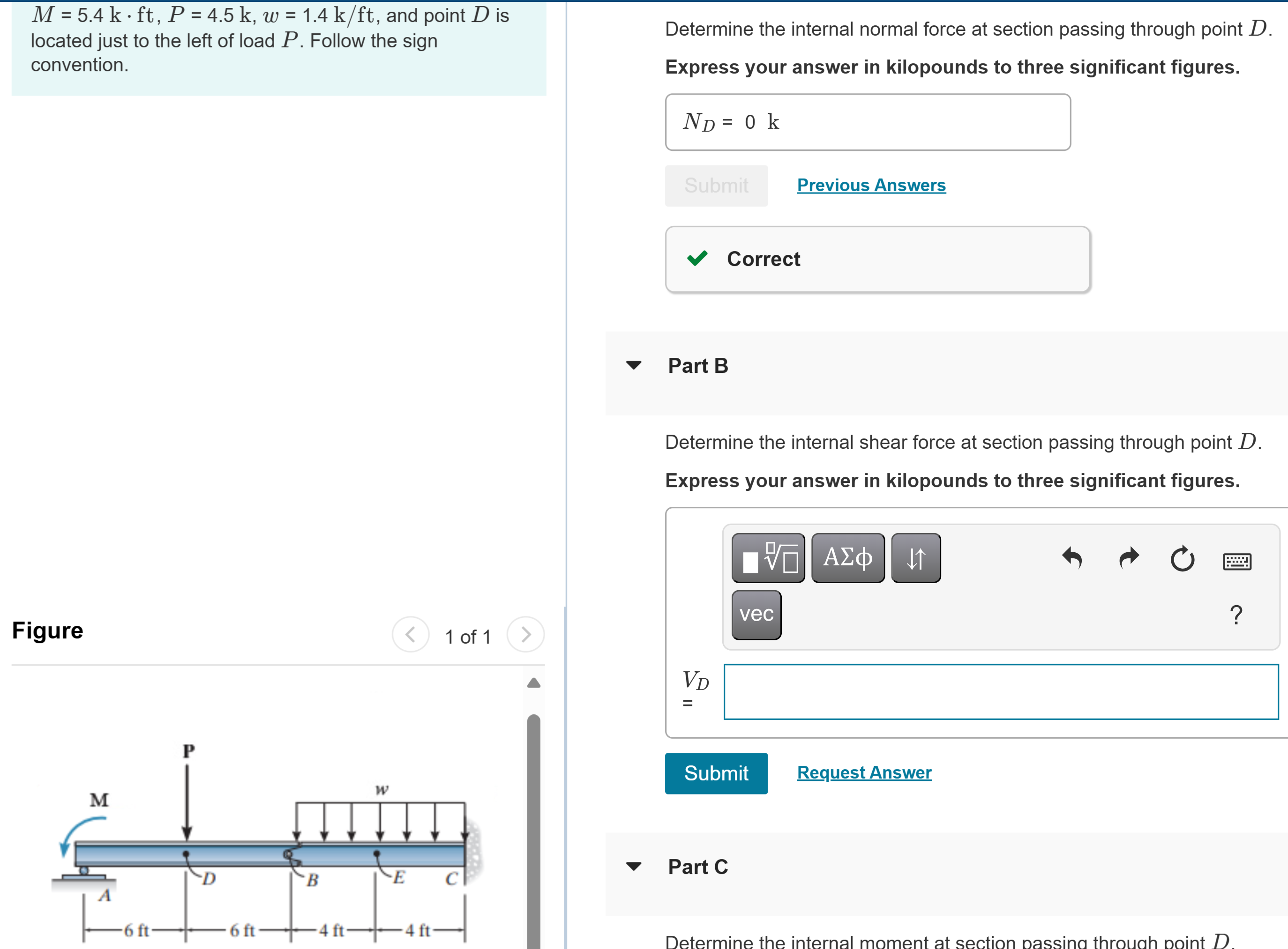 Multiple parts to this problem. ( A , B , C , D ,