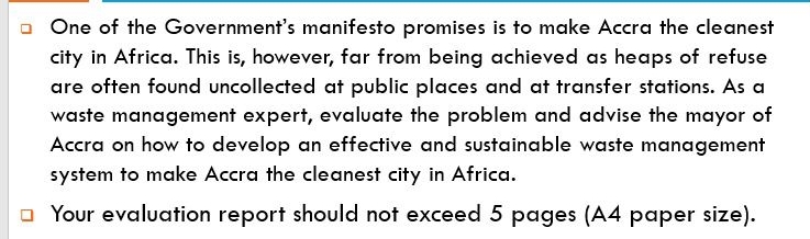 One of the Government's manifesto promises is to