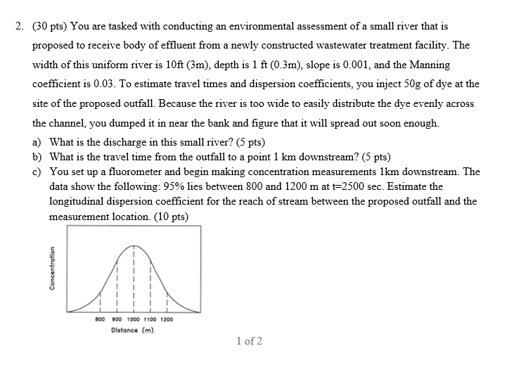( 3 0 pts ) You are tasked with conducting an