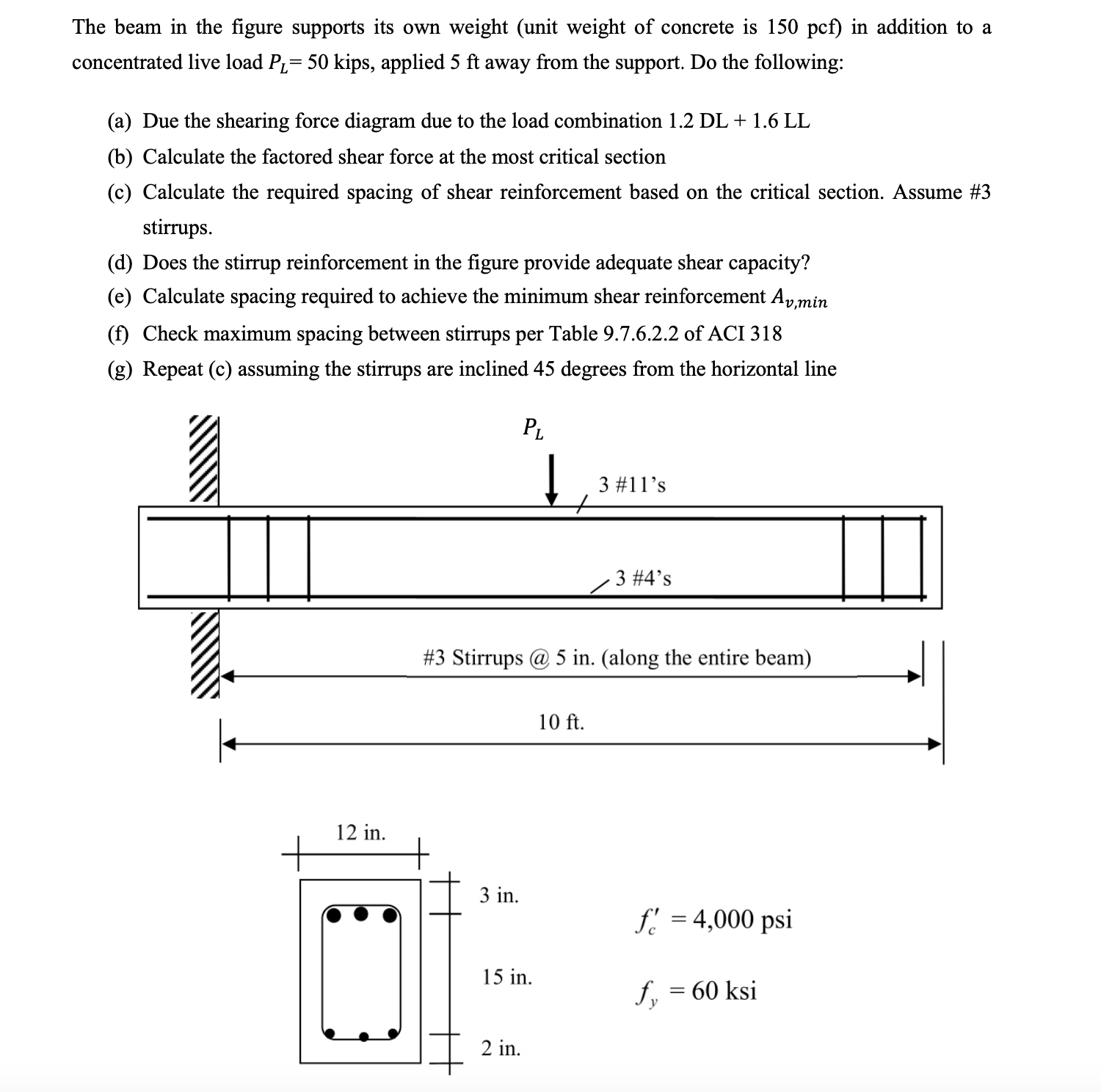 Civil Engineering: Reinforced Concrete Design.