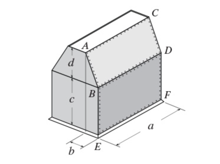 The tank is used to store a liquid having a