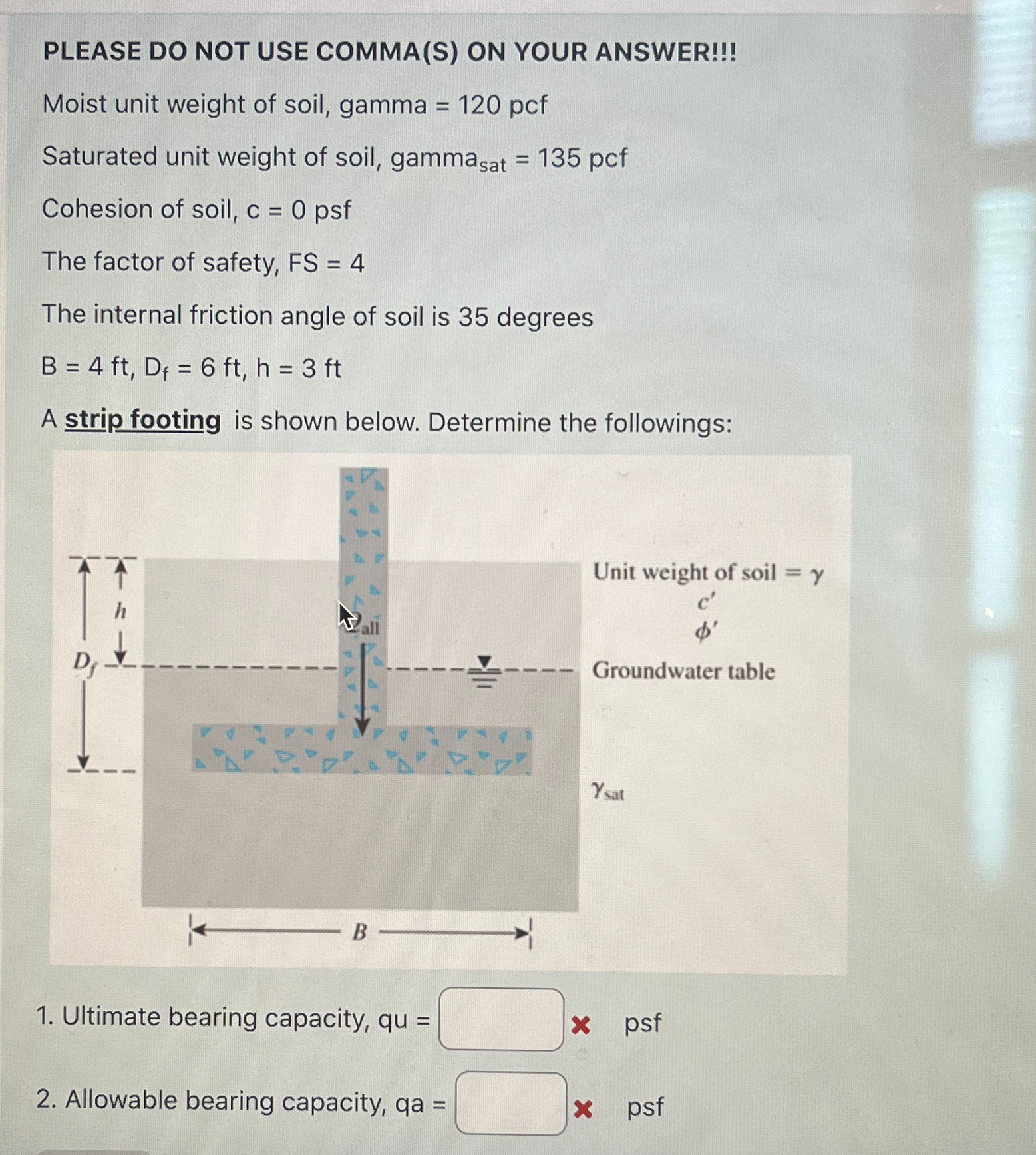 PLEASE DO NOT USE COMMA ( S ) ON YOUR ANSWER!!!