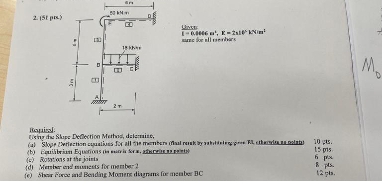 ( 5 ) Given: Given: 0 . 0 0 0 6 m 4 , E = 2 1 0 6