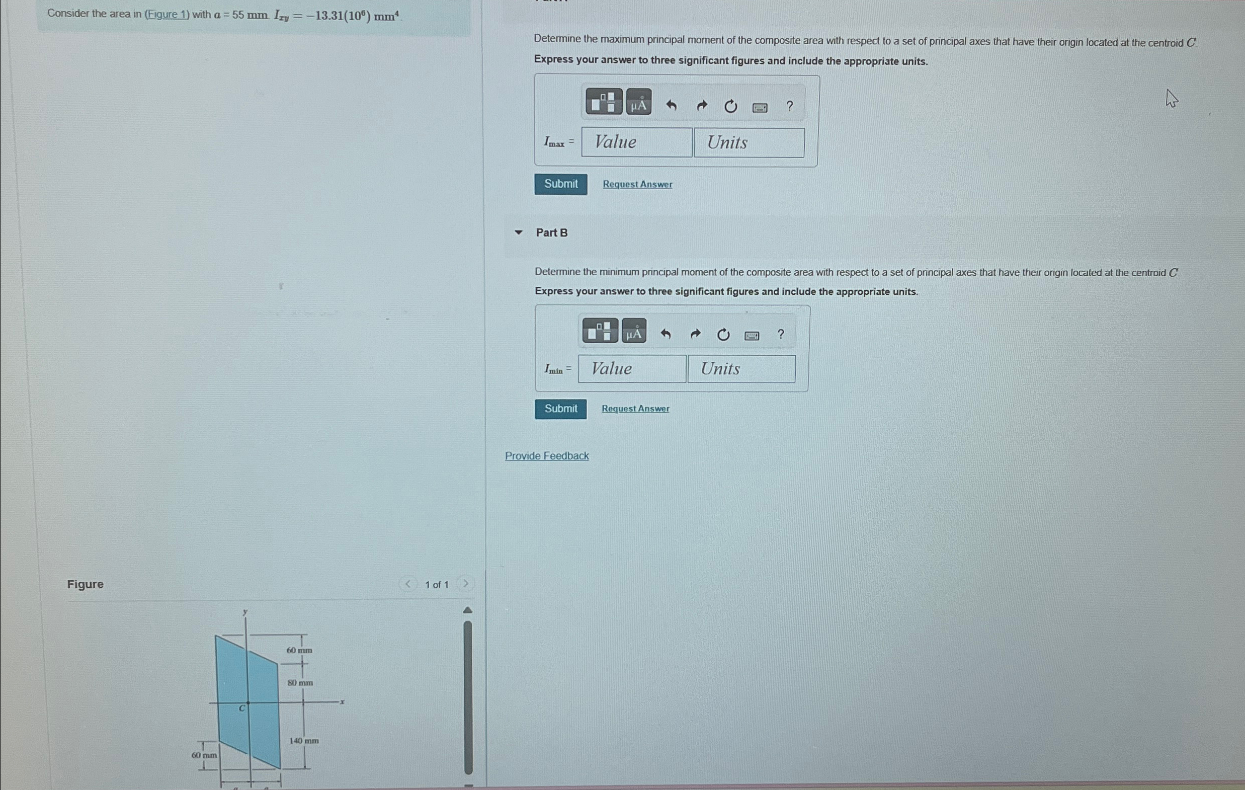 Consider the area in ( Figure 1 ) with a = 5 5 m