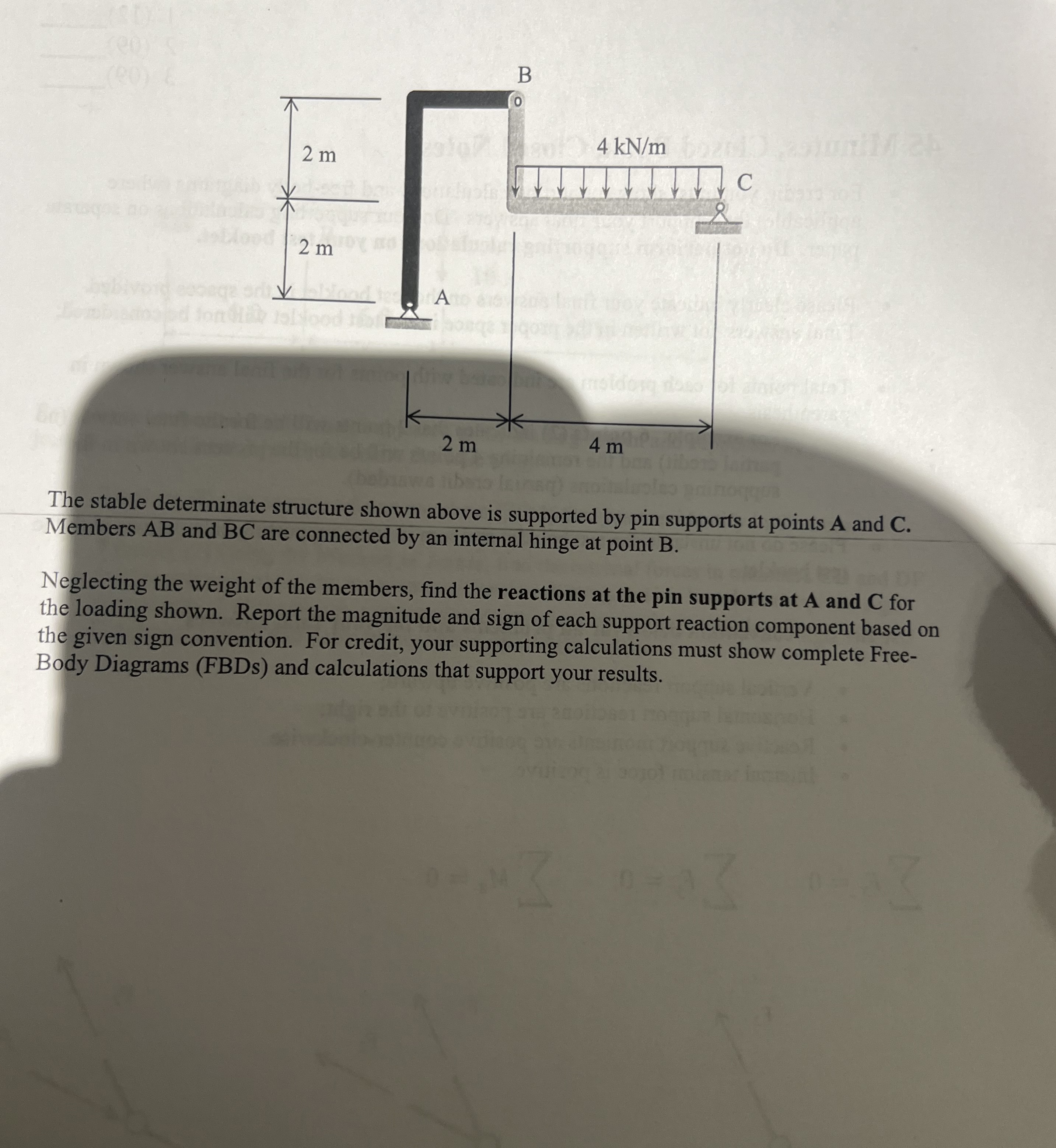 The stable determinate structure shown above is
