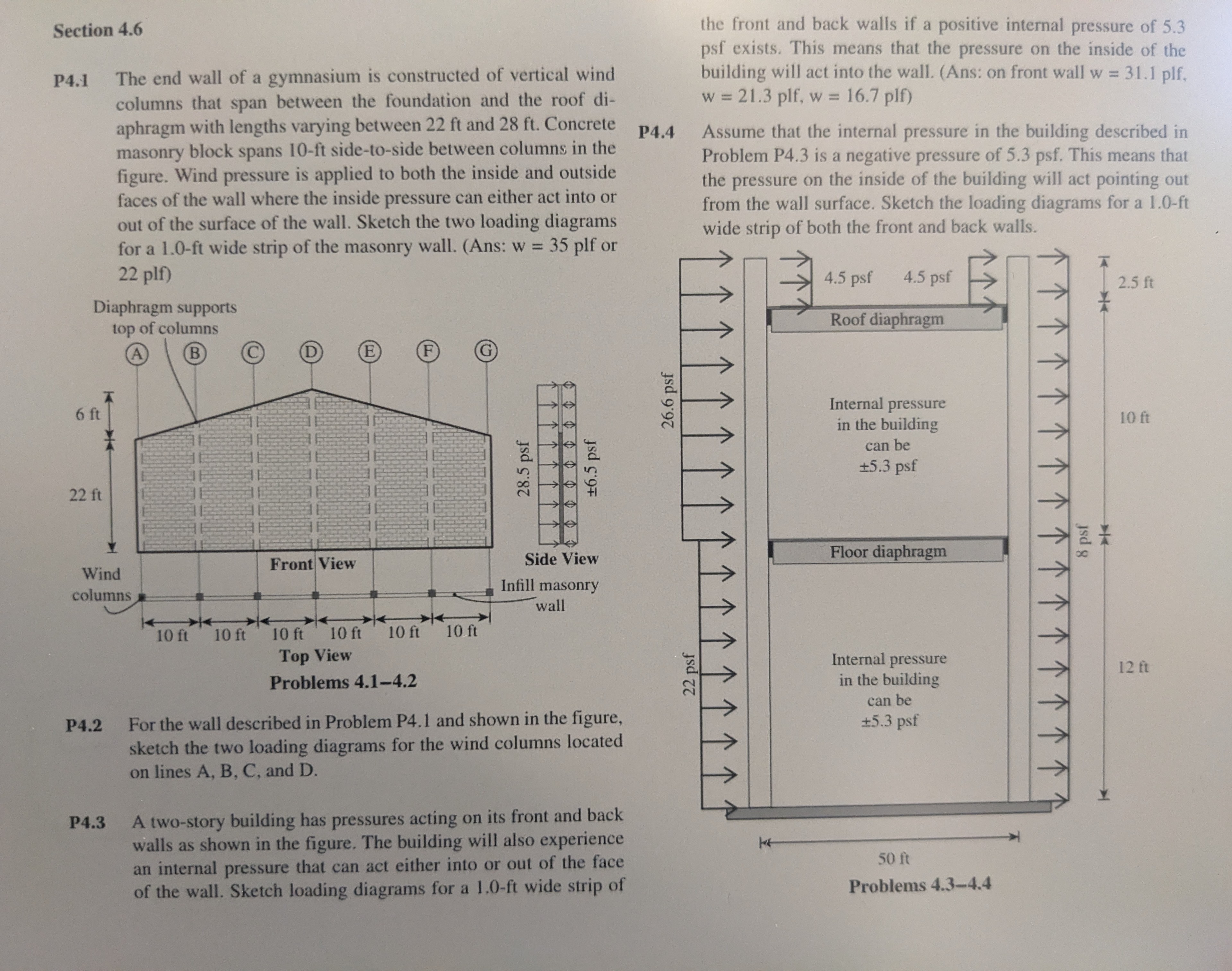 Just P 4 . 3 please: P 4 . 3 A two - story