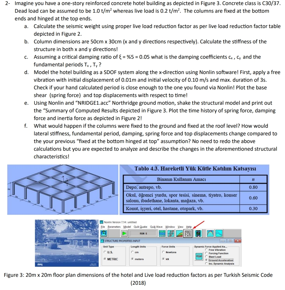 Figure 3 : 2 0 m 2 0 m floor plan dimensions of