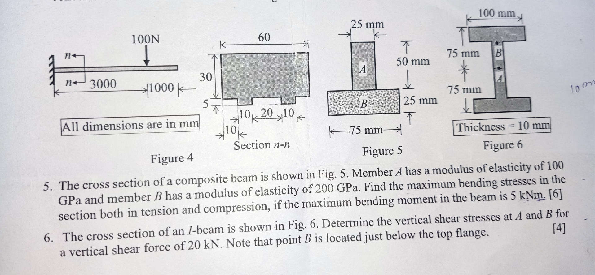 Figure 4 Figure 5 Figure 6 5 . The cross section