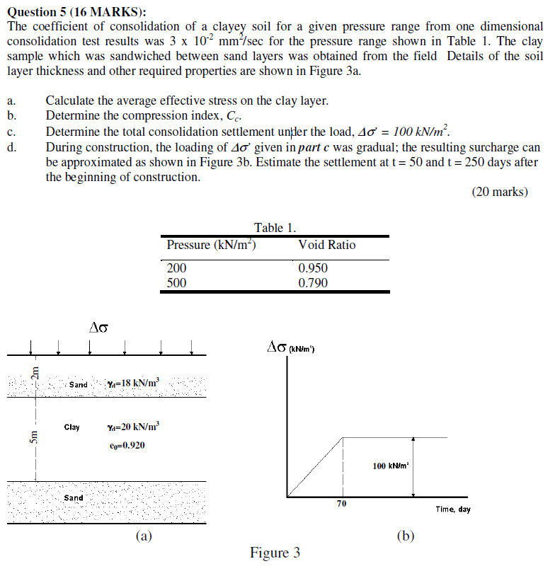 Question 5 ( 1 6 MARKS ) : The coefficient of