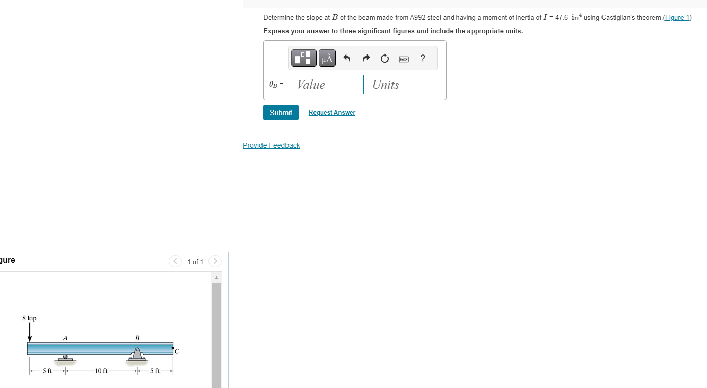 Determine the slope at B of the beam made from A