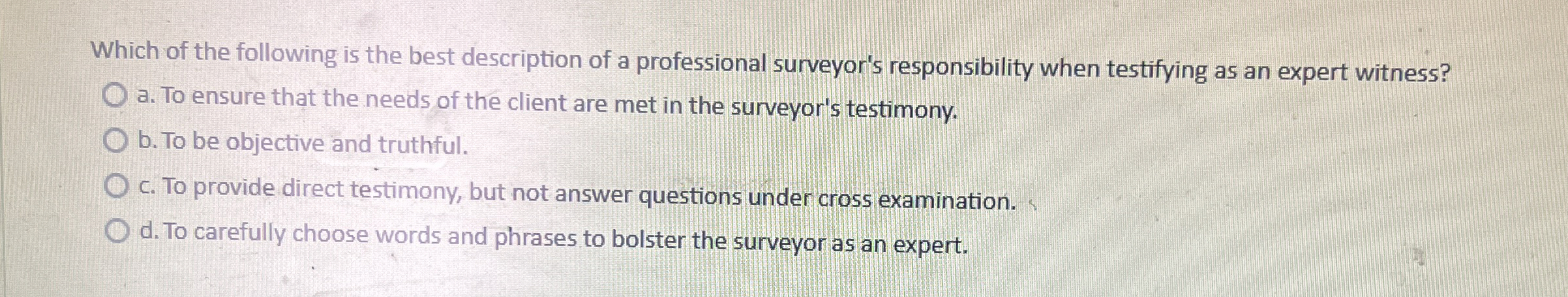 Which of the following is the best description of