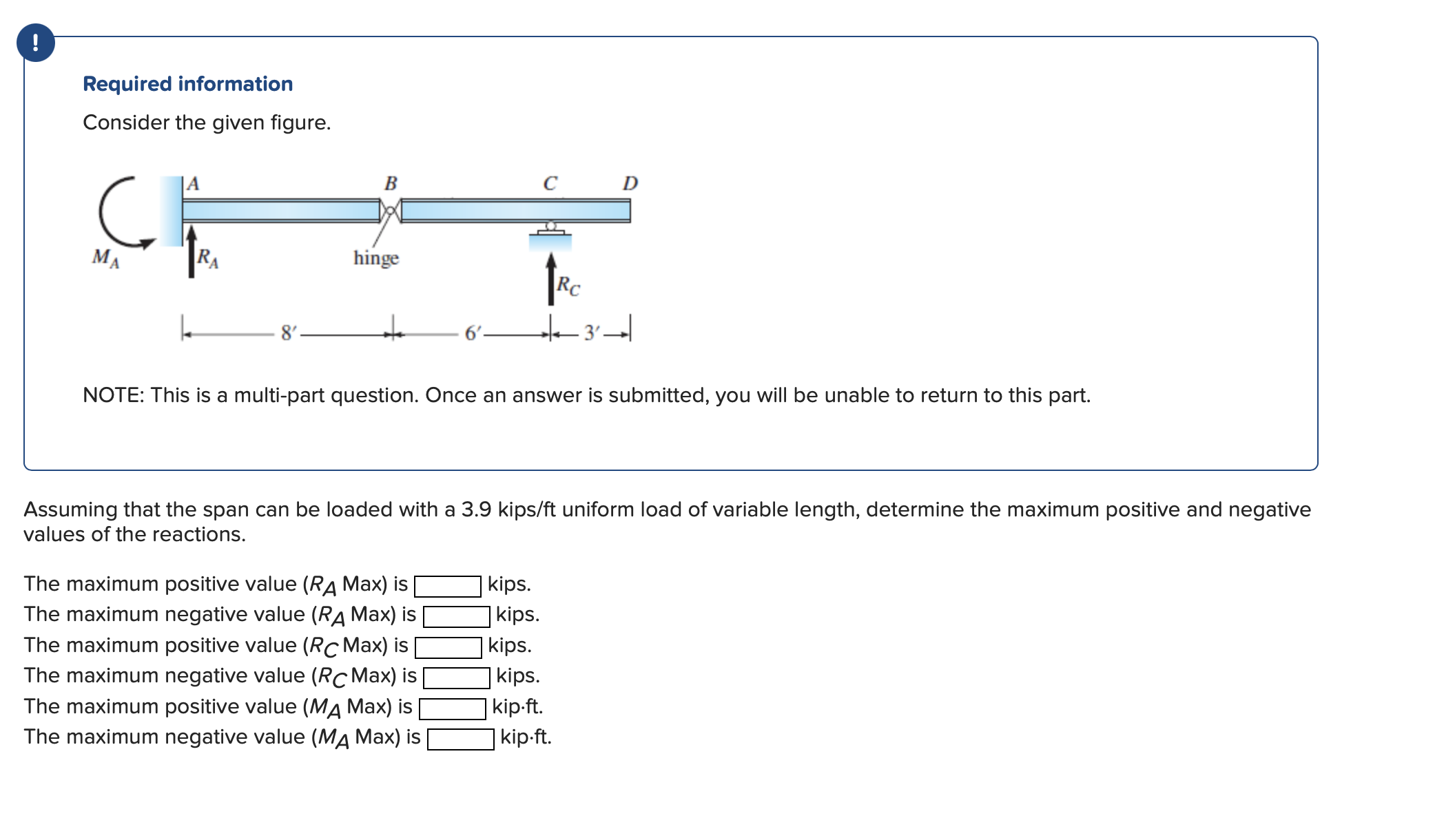 Required information Consider the given figure.