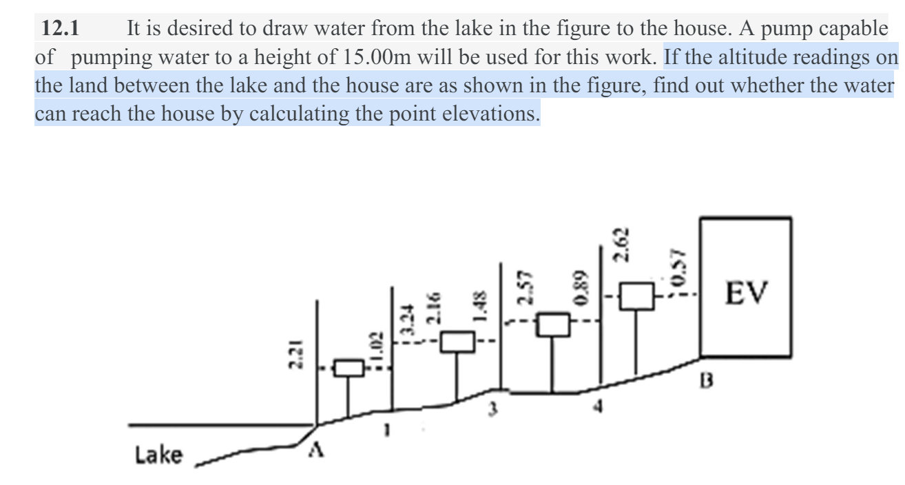 surveying question: 1 2 . 1 It is desired to draw