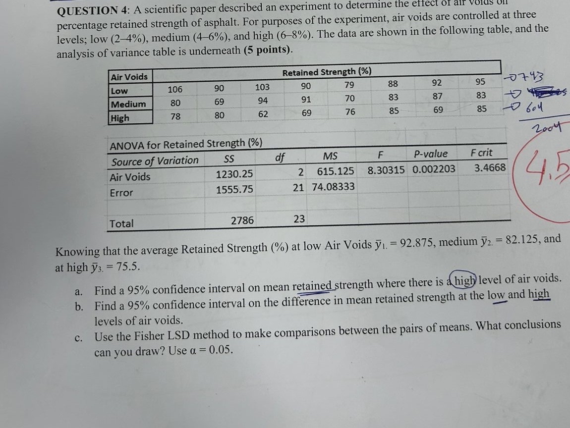 QUESTION 4 : A scientific paper described an