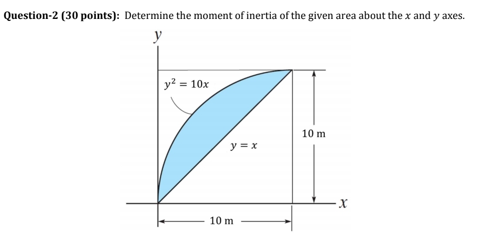 Question - 2 ( 3 0 points ) : Determine the