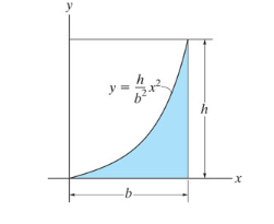 In ( Figure 1 ) , take b = 7 in and h = 1 7 in .