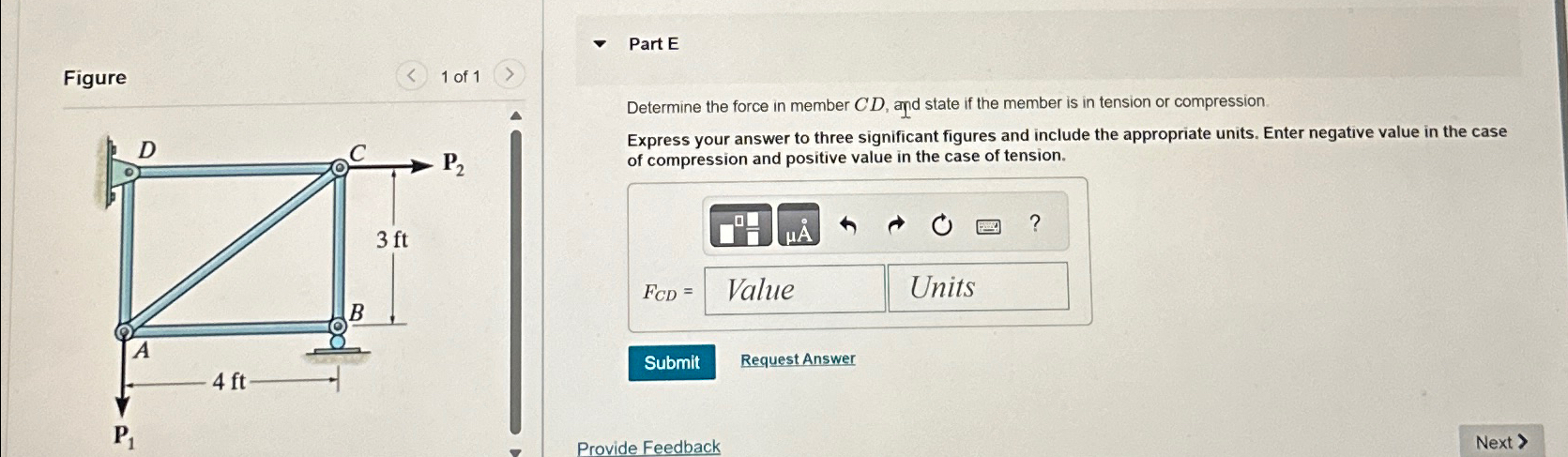 Suppose that P 1 = 6 0 0 l b and P 2 = 6 5 0 l b