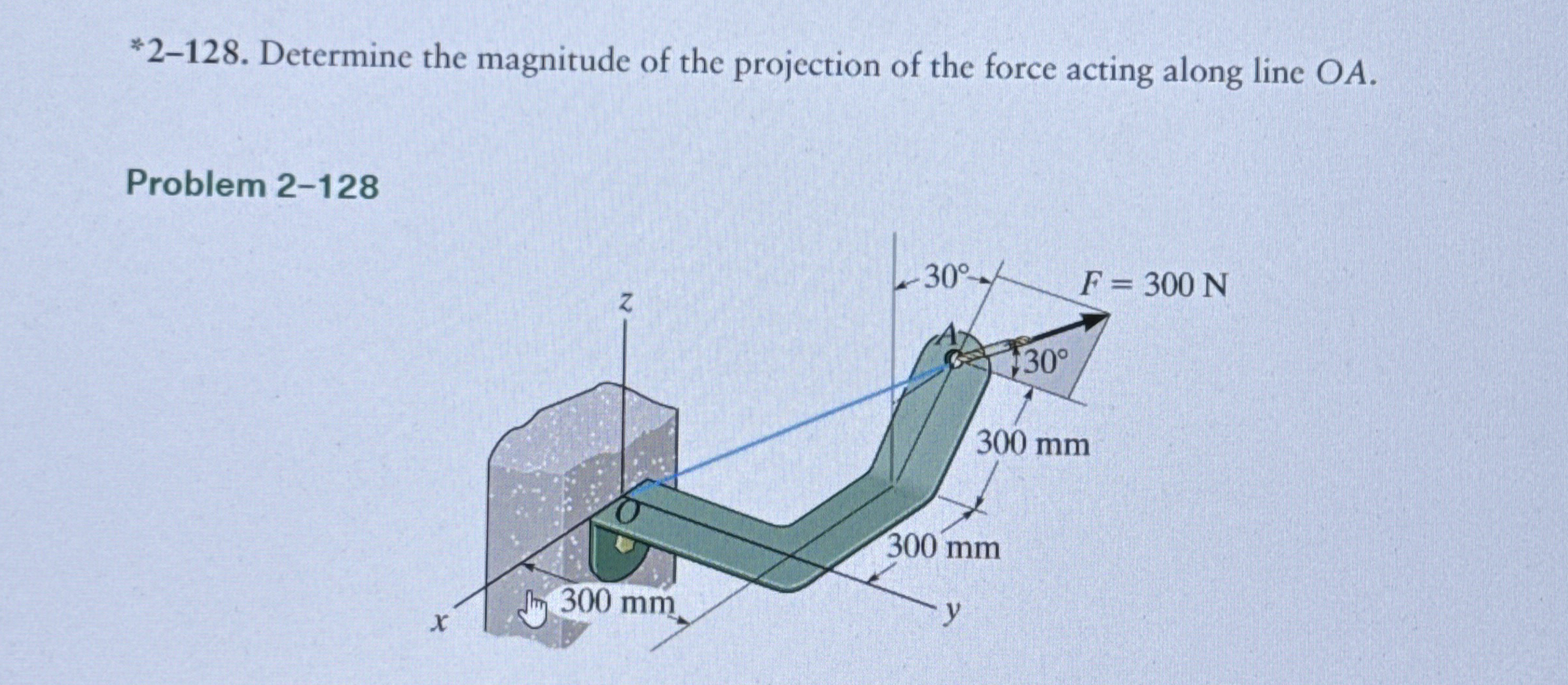 * 2 - 1 2 8 . Determine the magnitude of the