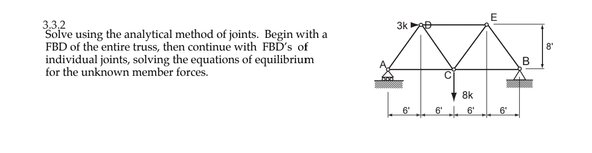 3 . 3 . 2 Solve using the analytical method of