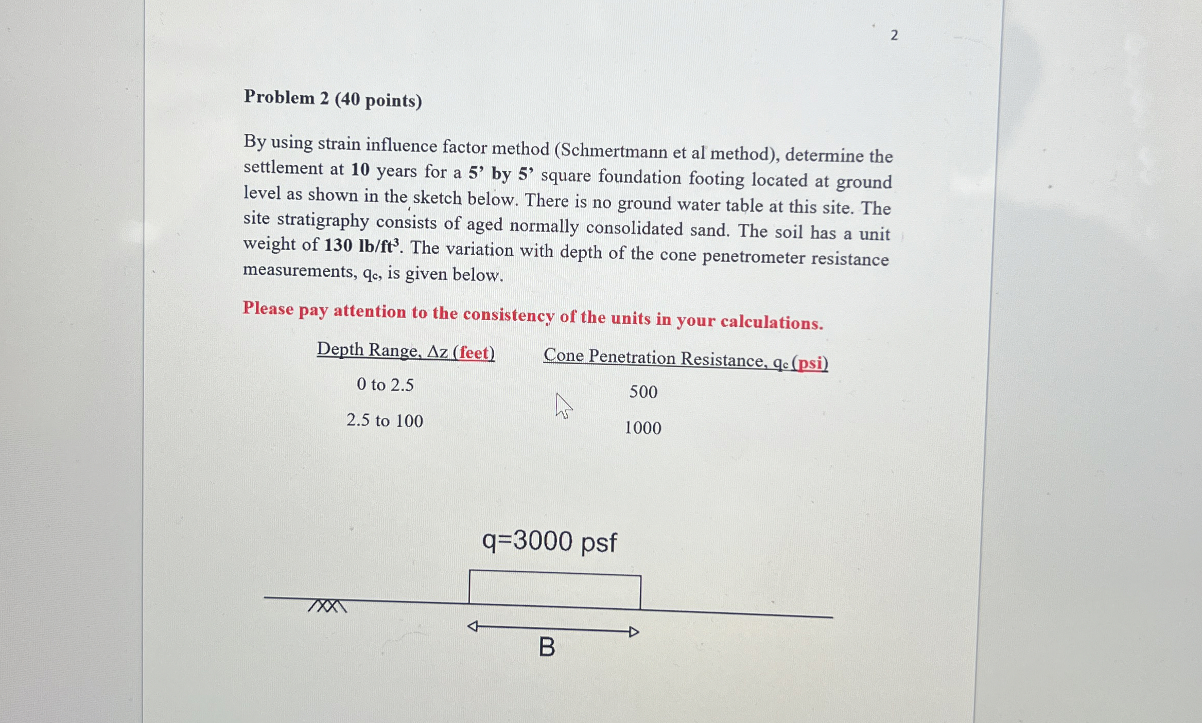 Problem 2 ( 4 0 points ) By using strain