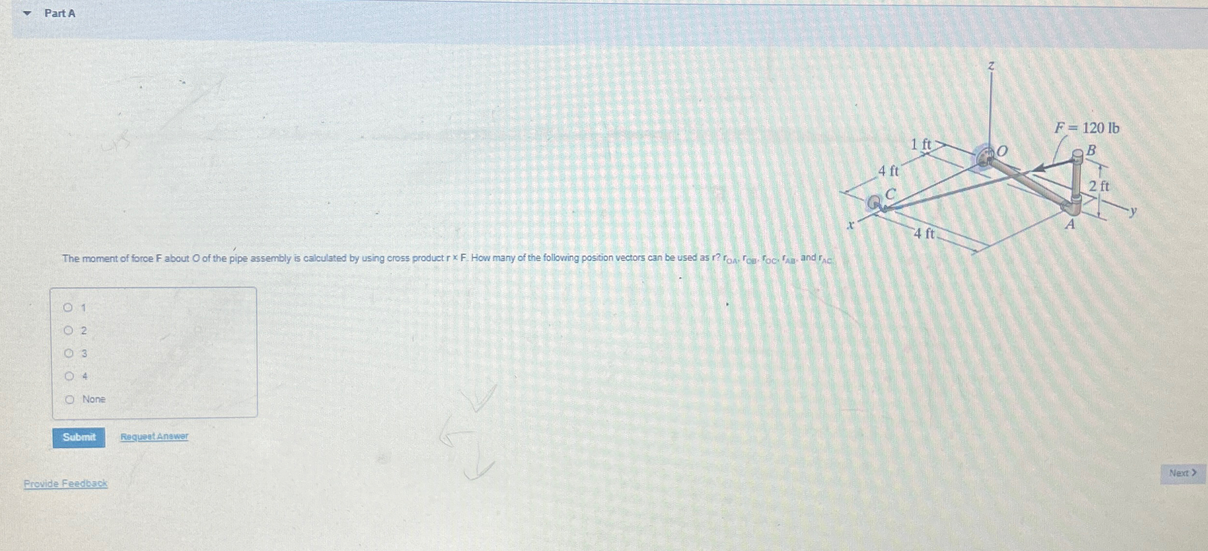 Part A \ table [ [ 1 ] , [ 2 ] , [ 3 ] , [ 4 ] ,