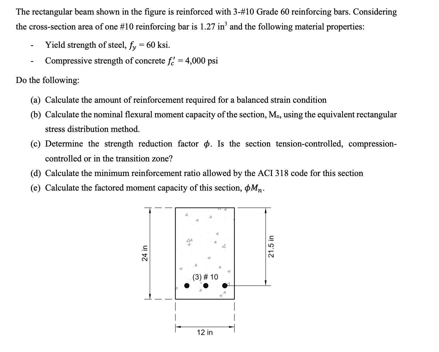 Civil Engineering. Reinforced Concrete Design.