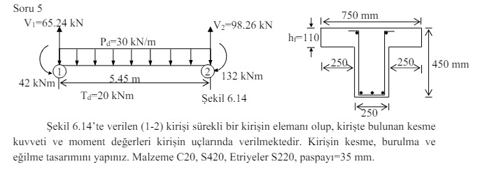 Soru 5 Sekil 6 . 1 4 ' te verilen ( 1 - 2 ) kiri