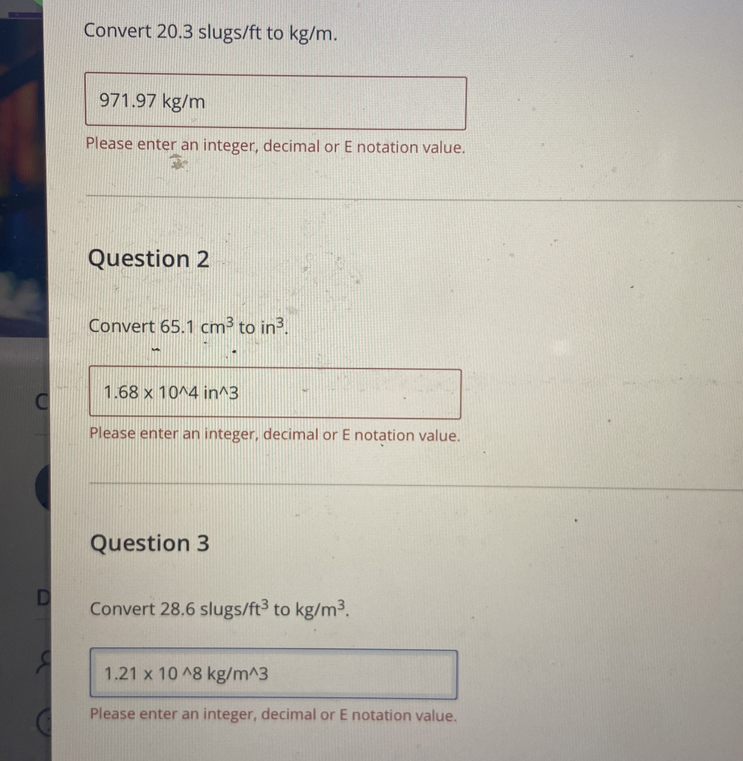 can someone review if my answers are correct?