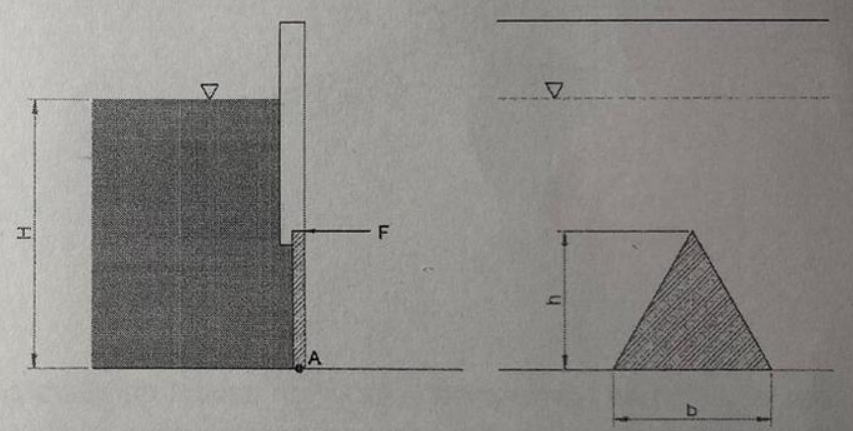 A triangle - shaped gate equilateral can rotate